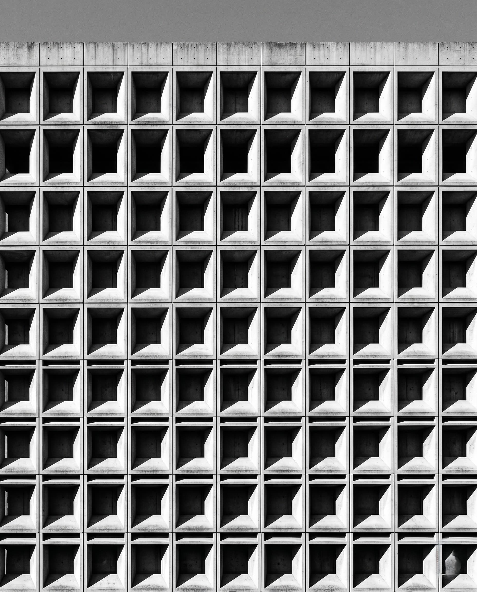 Structural grid representing foundation and trust